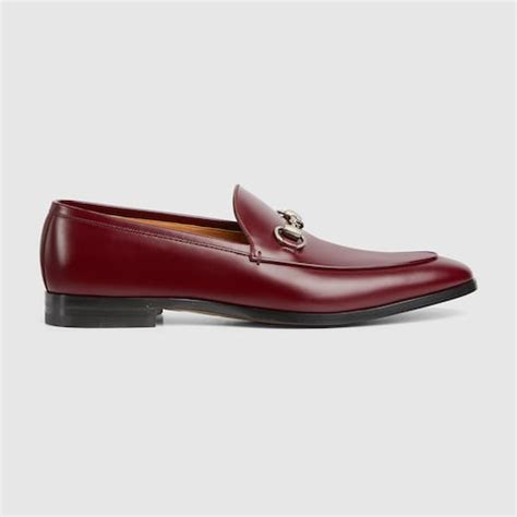 Mocassins à Mors pour homme en Cuir rouge Rosso Ancora.